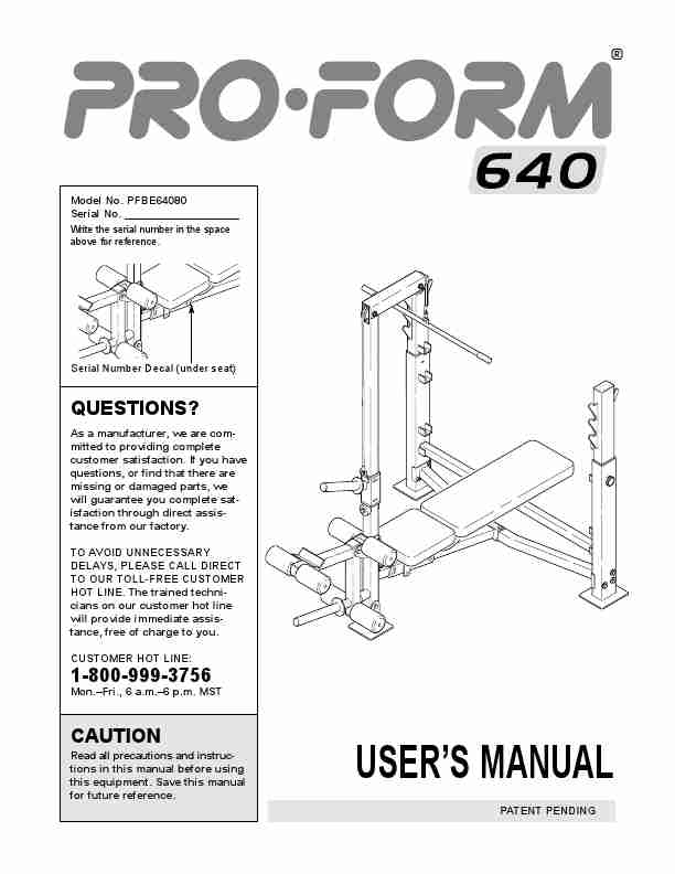 ProForm Home Gym 640-page_pdf